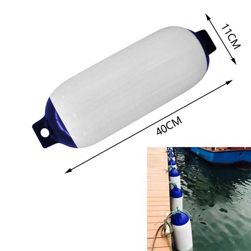 2PCS Inflatable Boat Fender PVC Boat Anchor Fender Buoy Yacht Fenders Protection Ribbed Bumper