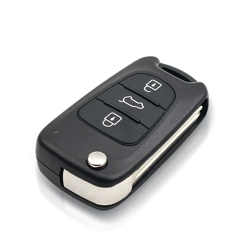 For KIA K2 K5 Rio Sportage Sorento Forte Key Flip Folding Smart Car Key Fob Remote Control ID46 Chip