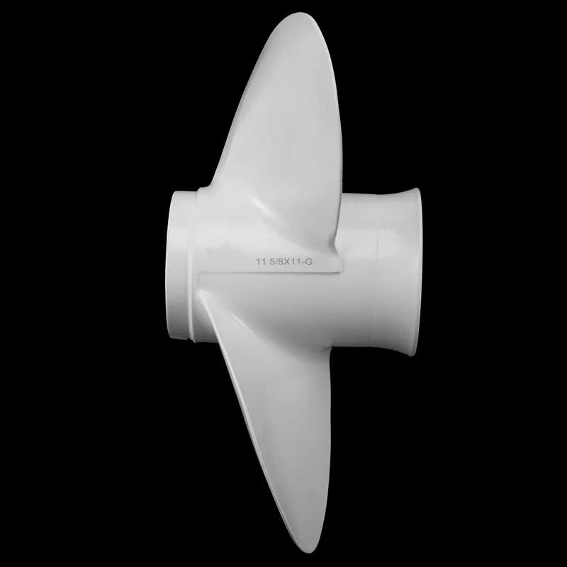 Aluminum Boat Outboard Propeller With 9 inch Diameter 7 inch Pitch for Yamaha 8HP Pin Drive 3 Blades