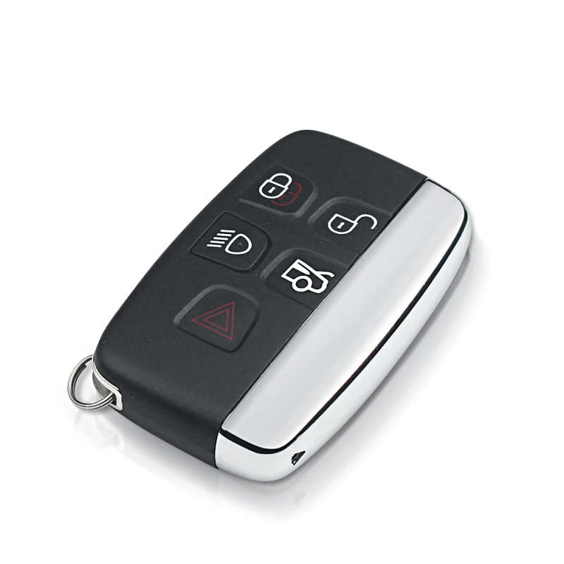 5 Buttons Smart Key Remote Key Shell Fob 4+1 BTN For Jaguar XE XFL Et Freelander Blank Case