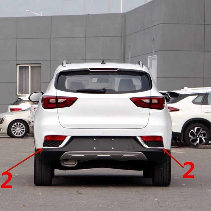 Car Rear Bumper Taillight Trim Fog Light Reflector Light Cover Brake Light Strip for MG ZS