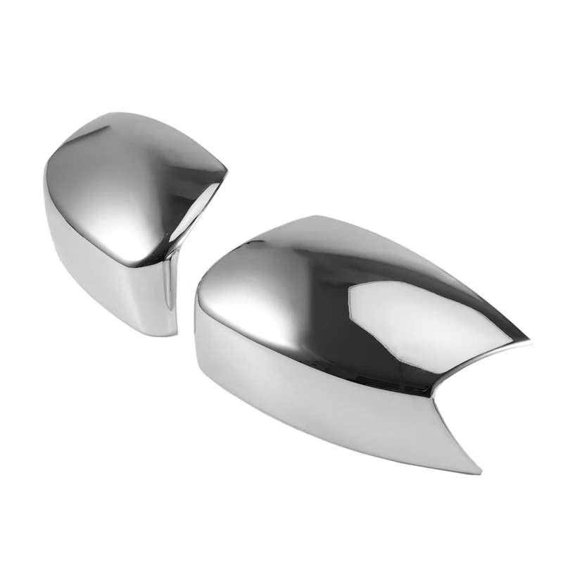 ABS Silver Chrome Side Makers Rear View Mirror Cover Side Mirror Cover Trim for Ford S-MAX
