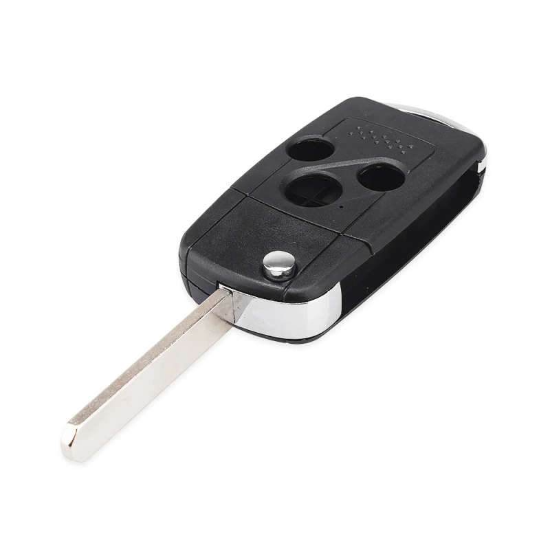 Remote Flip Folding Key Shell Case Cover For Honda CRV Fit Accord Civic 3 Button