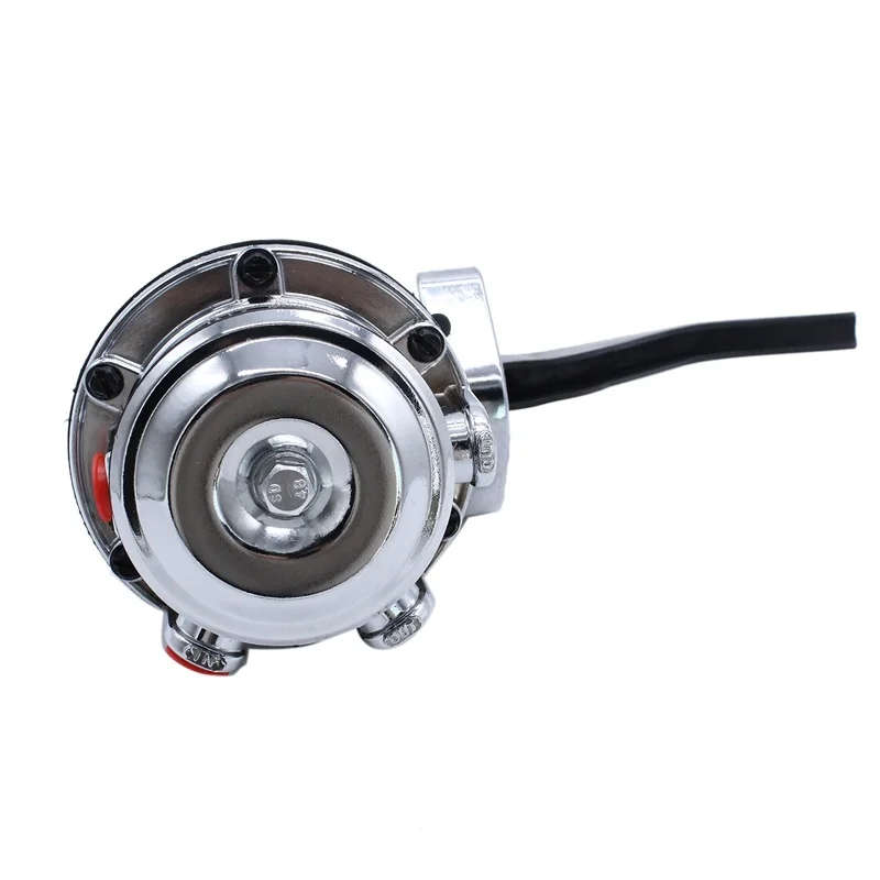 for SB Small Block Ford 221 260 289 302 351 Two Valve 80 Gph Mechanical Fuel Pump, Chrome