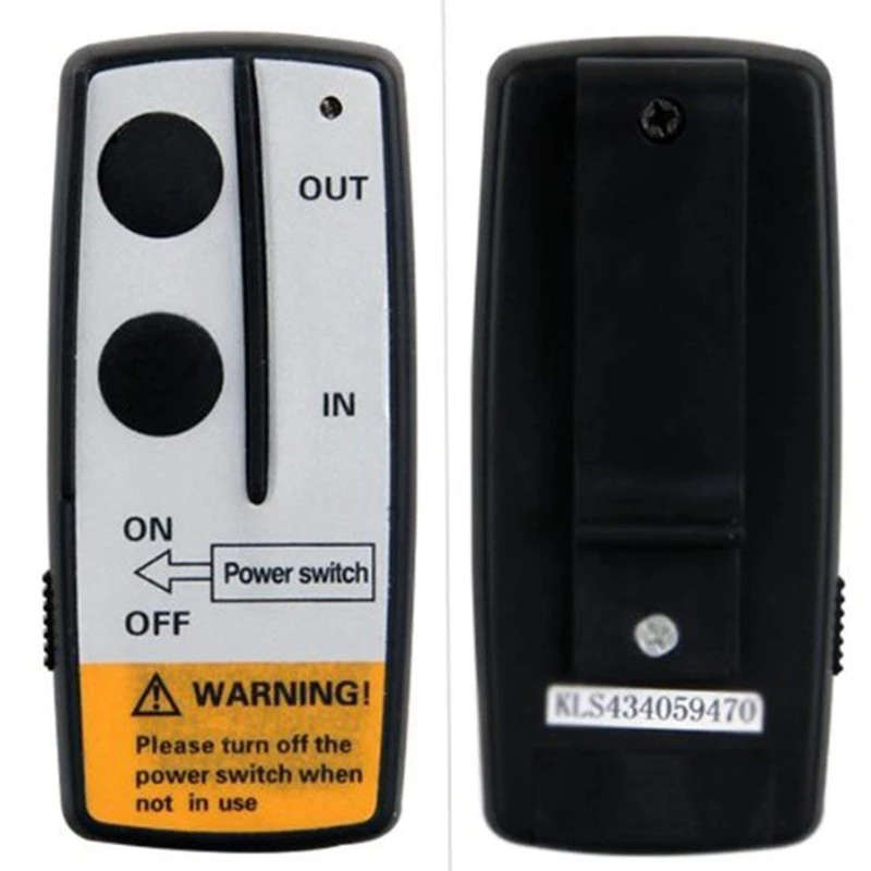 12V 50Ft Wireless Winch Remote Control Set Kit Switch Handset for Jeep Truck SUV ATV