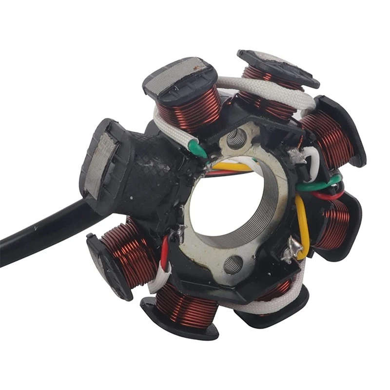 Ignition Stator Magneto 5 Wire DC 8 Pole Coil for GY6 49Cc-180Cc Engine