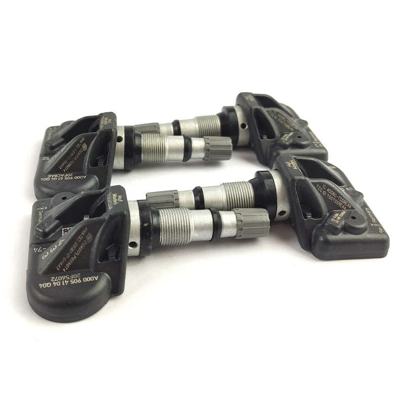 4Pcs Tire Pressure Sensor for Mercedes W167 GLE Tyre Pressure Control Sensor A0009054104