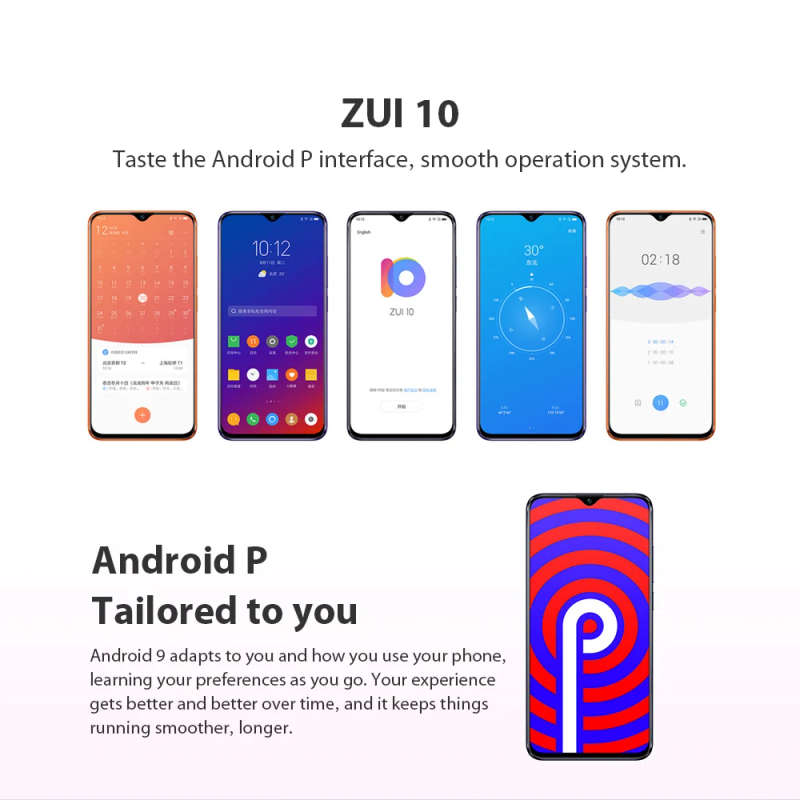 Lenovo Z5S Smartphone - Grey - 6GB 64GB 6.3 Inch 2340*1080 - Global ROM