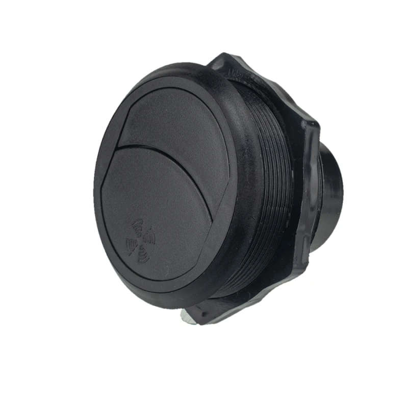75mm AC Air Outlet Vent for RV Bus Boat Yacht Motorhomes, Thread Height: 46mm