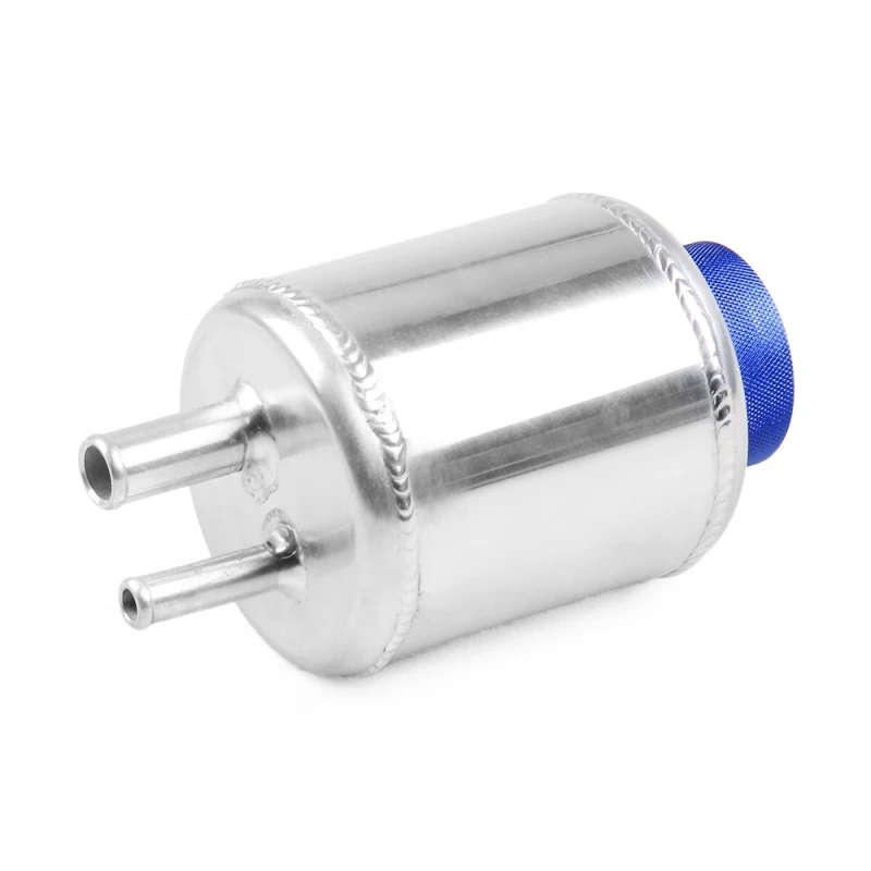Universal 0.5L Car Oil Catch Compact Baffled Can Waste Oil Recovery Tank Cooling Oil Can