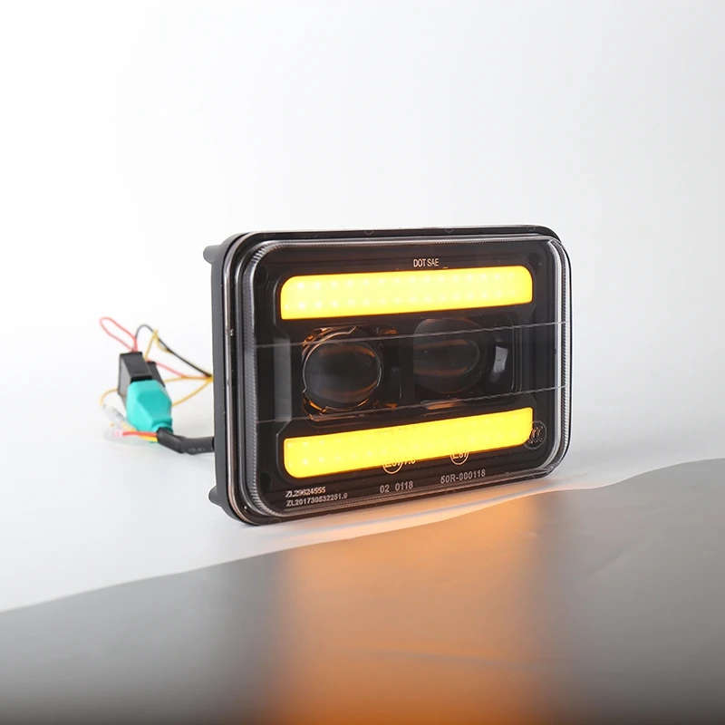 Led Headlight Turn Signal Light DRL Waterproof 20W 6500K head light lamp Hi/Lo Beam