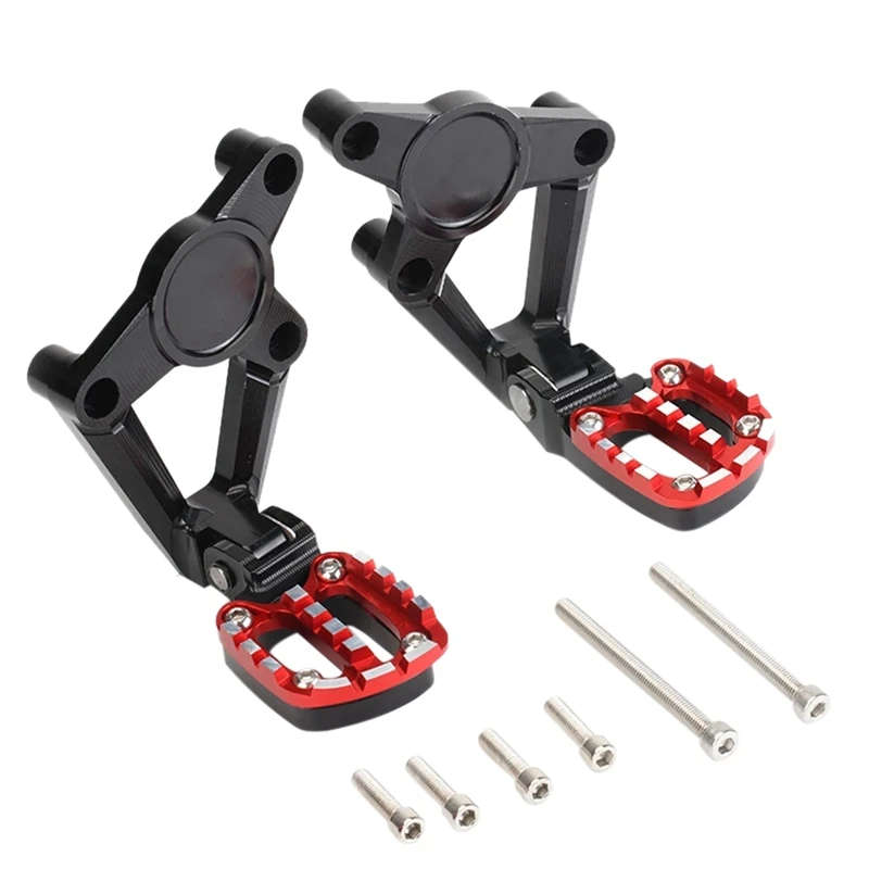 CNC Rear Footrest Motorcycle Folding Foot Pegs Pedal Passenger for HONDA XADV X-ADV 750 2017-2018