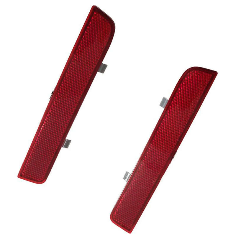 1 Pair Rear Bumper Red Reflector for Land Rover Range Rover L322 Freelander