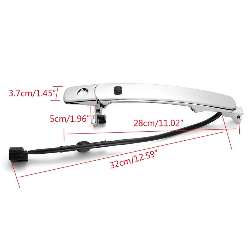 Car Front Outside Door Handle for Nissan Rogue 2010 2011 2012 2013 80640-CA012 80645-CA000