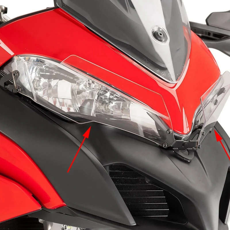 Motorcycle Headlight Protector for DUCATI MULTISTRADA 950 1200 1260 2015-2020 Guard Lense Cover