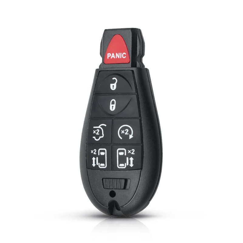 7 6+1 Buttons Car Remote Control Key Fob 433Mhz For Dodge Caravan Chrysler Town Country Jeep