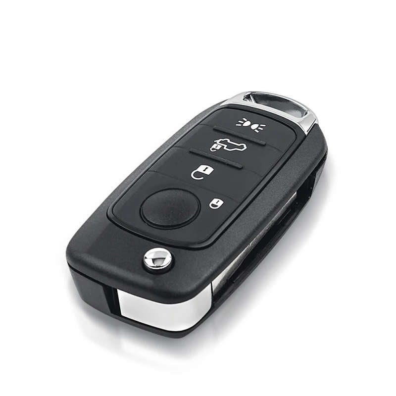 Remote Smart Key Case Fob For Fiat 500X Egea Tipo 2016-18 433.92 FSK 4A Chip 2016-18 3/4 Buttons