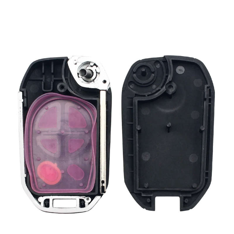 3+1 4 Buttons Car Key Shell Case Fob For Toyota Sequoia Sienna Tundra Modified Key Case Cover