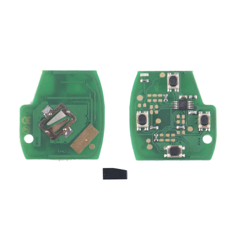 For Honda Pilot 2005-08 With ID46 Chip Remote Car Key Fob 433Mhz 3 2 +1 Buttons Uncut Blade