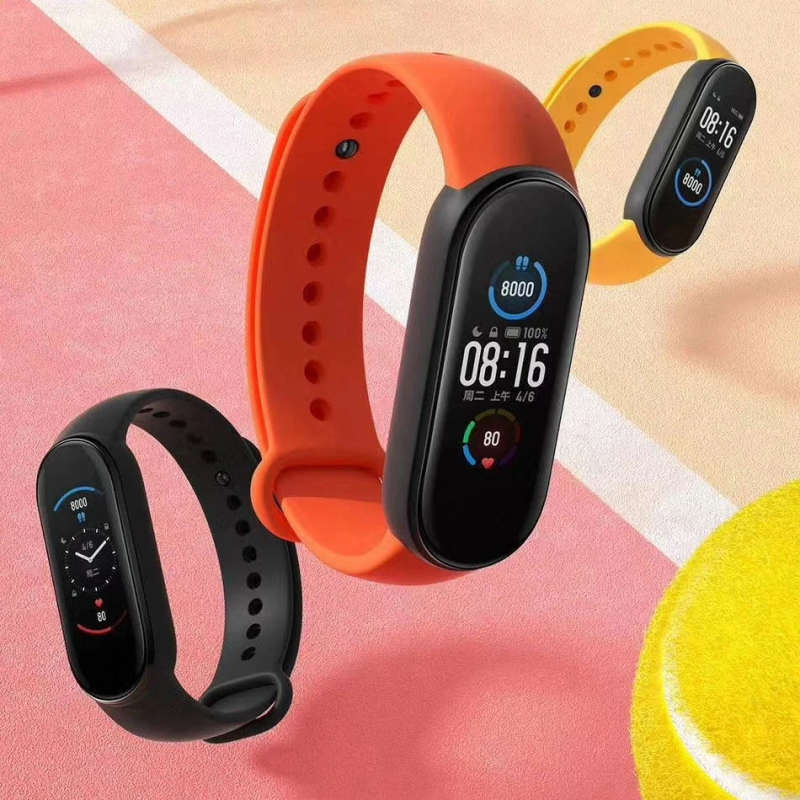 Original Xiaomi Mi Band 5 Smart Bracelet AMOLED Screen Miband 5 Smartband Fitness Traker B