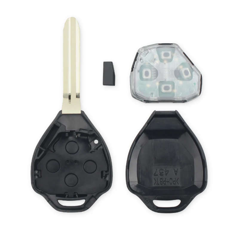 Car 3/4 Buttons Remote Key For Toyota Camry Avalon Corolla Matrix RAV4 Yaris Venza tC/xA/xB/xC