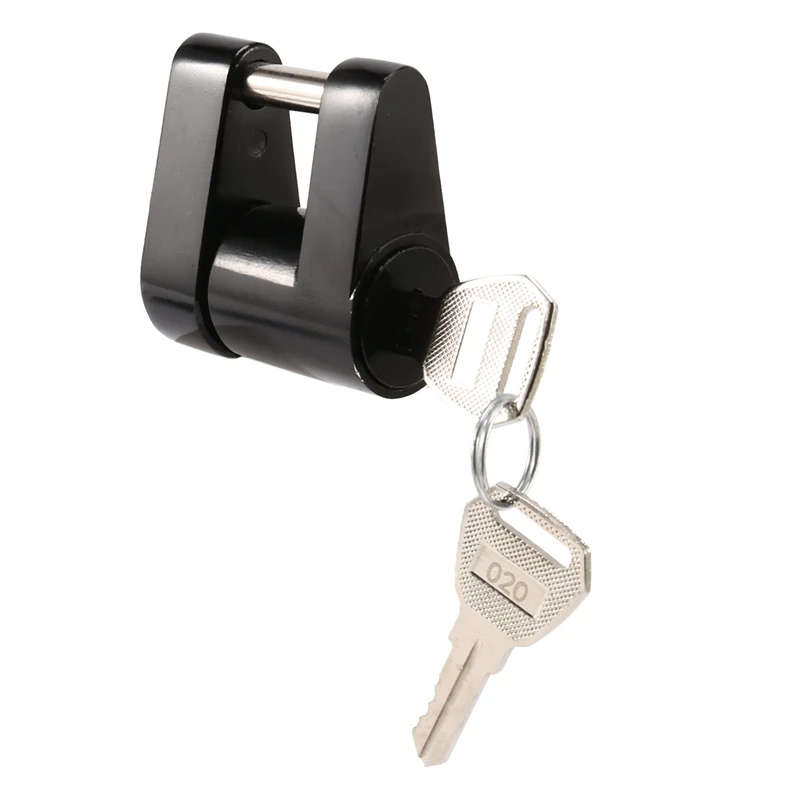 2 Set Trailer Hitch Coupler Lock Trailer Coupler Padlock 1/4 Inch Hitch Pin 3/4 Coupler Span