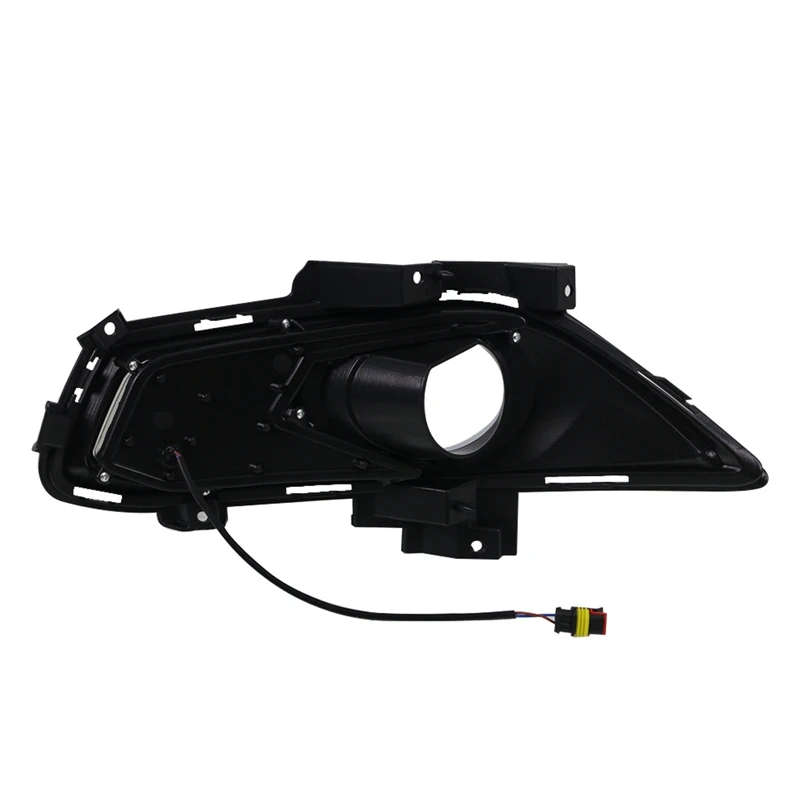 2Pcs for 2013-2015 Ford New Mondeo with Yellow and Blue Three-Color Daytime Running Lights