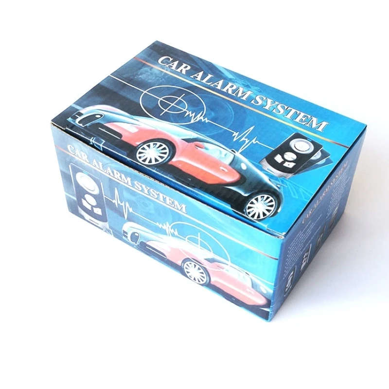 2 Set One-Way Car Anti-Theft Alarm Device Mobile Phone APP Control Remote Control Switch Lock