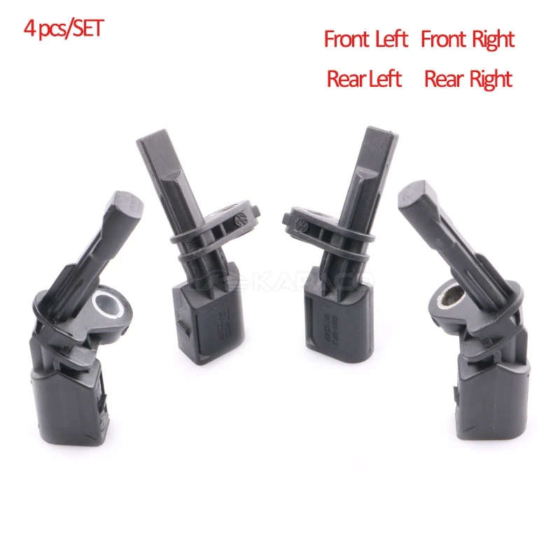 4pcs Speed Sensor For AUDI A3 Q3 TT Skoda Octavia SEAT For VW Volkswagen Tiguan GOLF 5 6