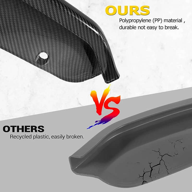 Front Bumper Lip Splitter Protector, for Dodge Challenger SRT Hellcat 2015-2021