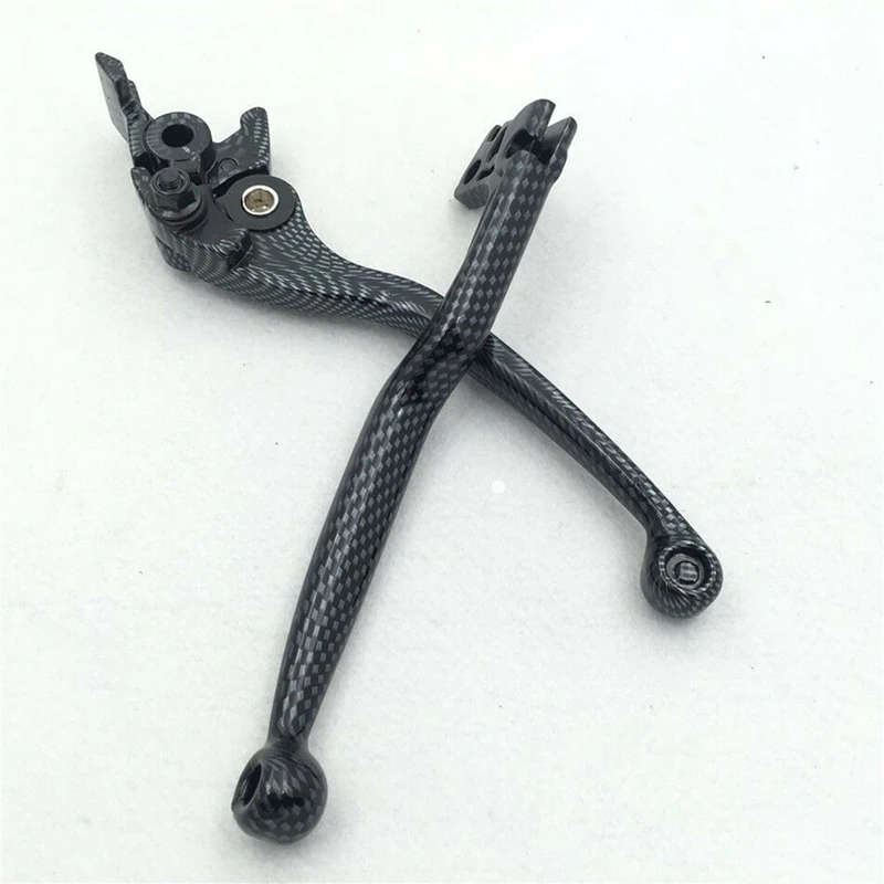 Motorcycle Brake Clutch Hand Levers for Suzuki Gsxr 600 750 Katana 750F Sv650 Sv650S Carbon Black