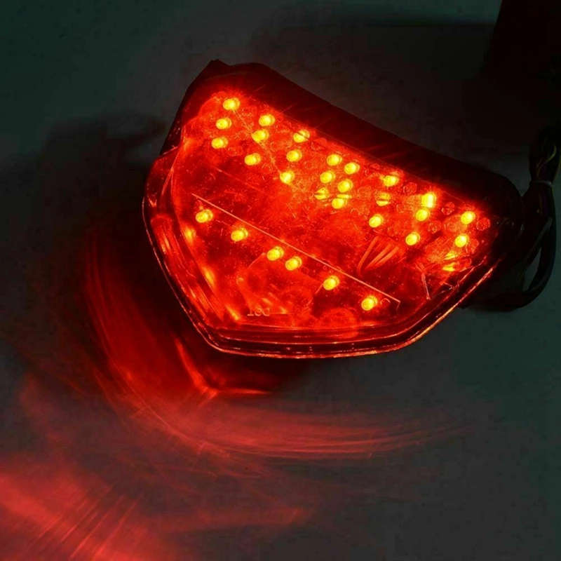 Motorcycle LED Rear Turn Signal Tail Stop Light Lamp Integrated for Suzuki GSXR600 GSXR750 GSXR 600