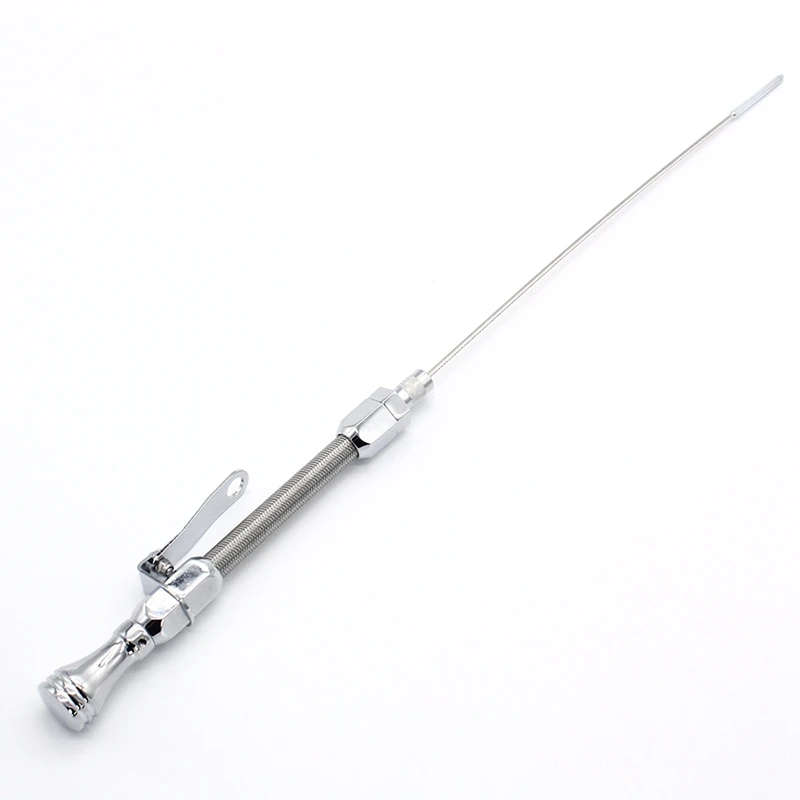 For Pre-79 Early SBC Chevy 265 283 327 350 Driver Side Flexible Engine Oil Dipstick