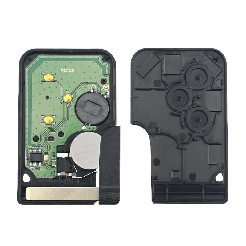 Smart Key Card For Renault Megane II Scenic II Grand Scenic 433Mhz Remote PCB PCF7947 Chip ID46