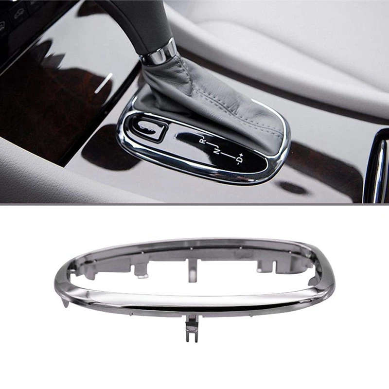 Auto Trans Transmission Shift Indicator Chrome Bezel Trim Cover for Benz 2032672088