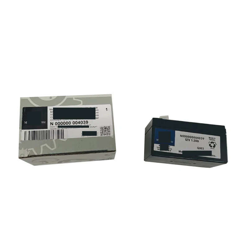 Auxiliary Battery 12V 1.2Ah With Original Box for Mercedes Benz CL ML R S-CLASS