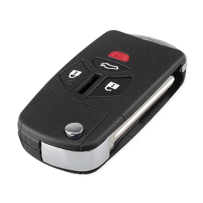 3 +1 Buttons Remote Key Shell Case Keyless Fob Fit For Mitsubishi Galant Eclipse Lancer Uncut