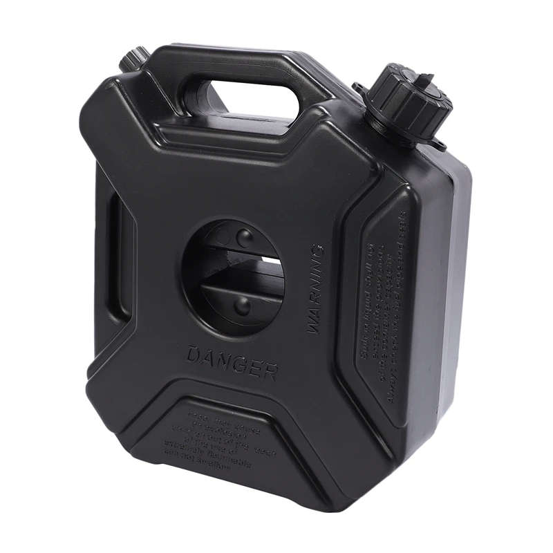 Liters Black Fuel Tank Can Car Motorcycle Spare Petrol Oil Tank Backup Jerrycan Fuel-Jugs Canister