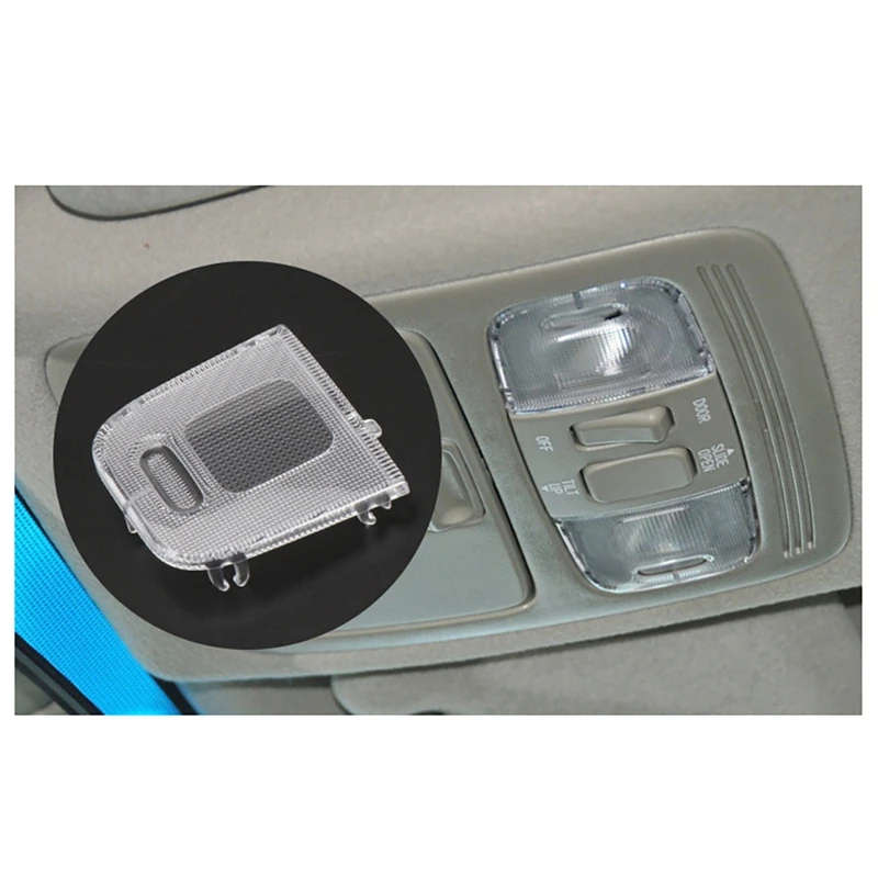 Car Front Rear Dome Light Lens Shell Reading Lights Cover for Toyota Camry 2006-2011