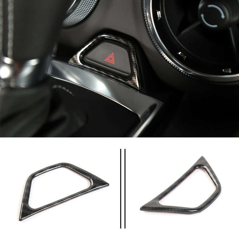 Emergency Lamp Light Switch Cover Trim Decorative Frame Stickers for Chevrolet Camaro 2017-2021