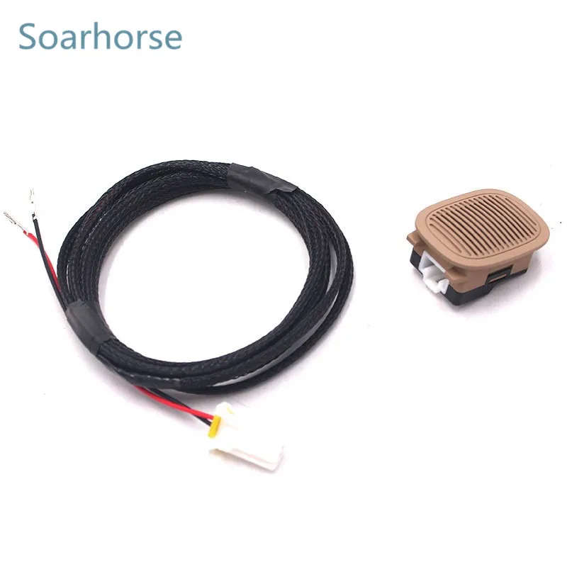 HandsFree Microphone Mic Assy With Harness Wire For Hyundai Sonata YF I45 Santafe DM Tucson Kia