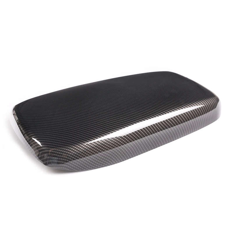 for Alfa Romeo Giulia 2020 Central Arm Storage Center Box Armrest Panel Cover Carbon Style Sticker