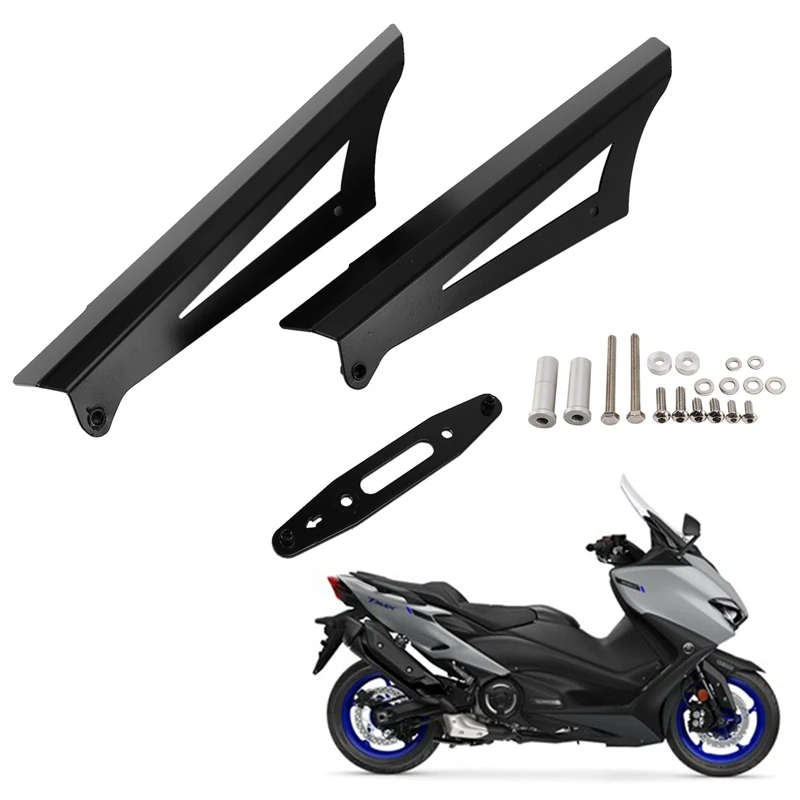Motorcycle Sprocket Chain Cover Protector Guard for Yamaha TMAX530 TMAX560 2017-2021