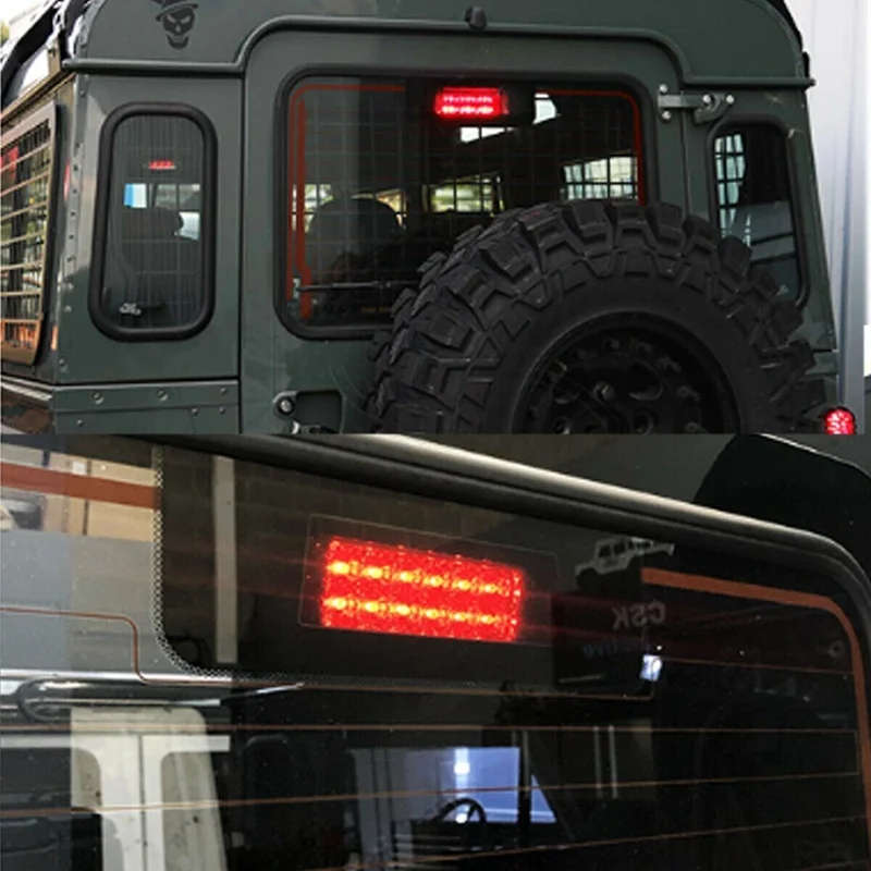 Third Brake Light Fit for Land Rover Discovery Defender 90/110 LED 3Rd Brake Light