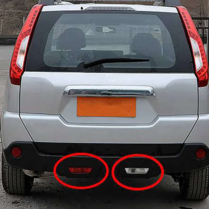 Car Rear Bumper Fog Lamp Light for Nissan X-Trail /XTrail T31 2008 2009 2010 2011 2012 2013