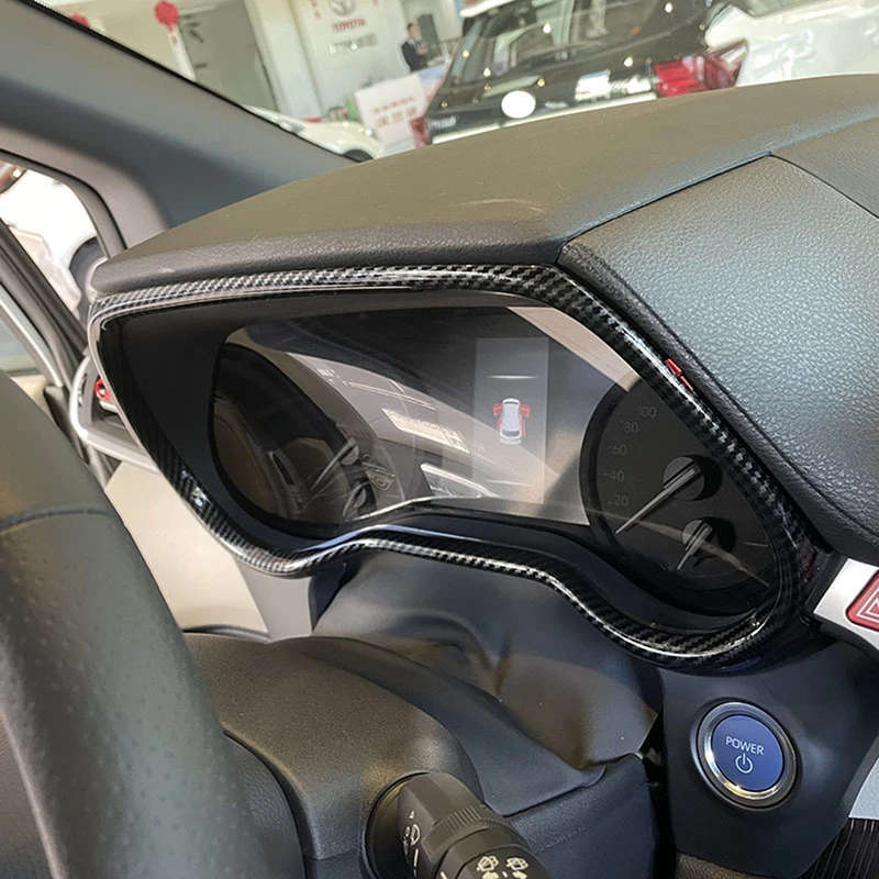 Car Interior ABS Front Dashboard Frame Cover Trim for Toyota Sienna 2021 2022
