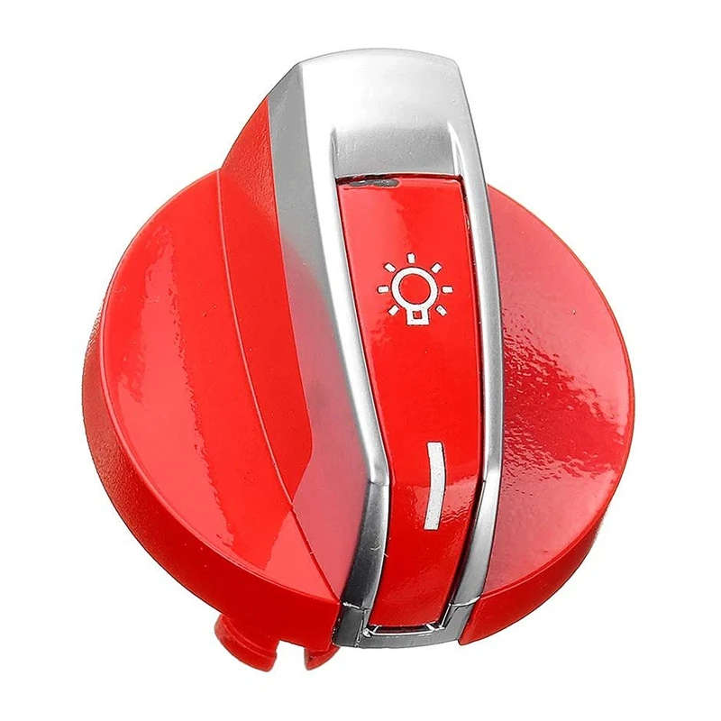 Car Headlight Switch Knob Buttons For-BMW 5/7 Series X3 X4 F01 F02 F03 F10 F18 F07 F06 F25 F26