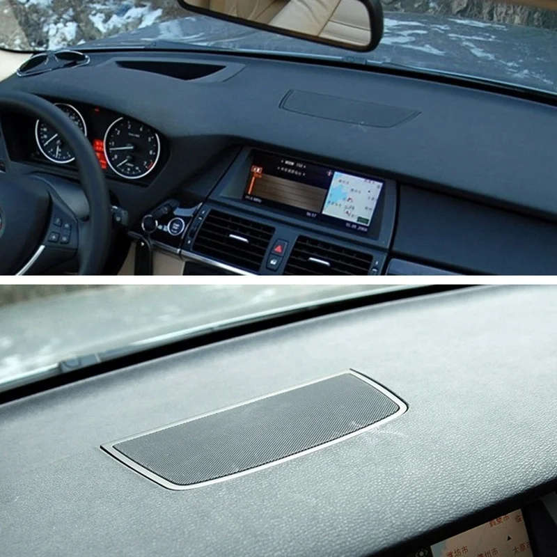 New Central Control Instrument Panel Dashboard Speaker Cover Grille for BMW X5 E70 X6 E71 E72 Series