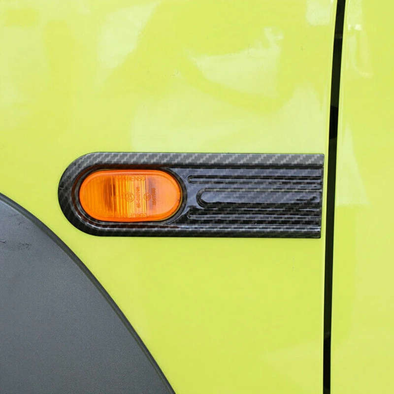 Fender Turn Signal Trim Piece Fender Turn Signal Light Decoration for Suzuki Jimny 2019-2021