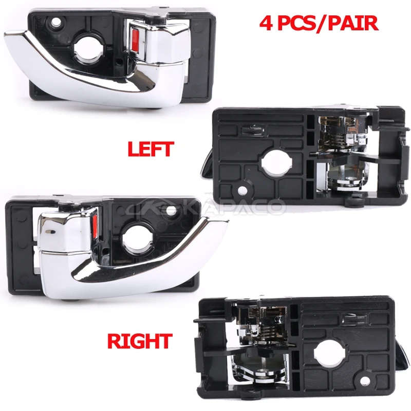Interior Door Handle 82610-2E000 82620-2E000 Inside Inner Handle For 2005-2009 HYUNDAI Tucson